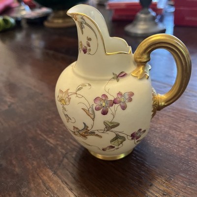 Royal Worcester Aesthetic Movement Creamer Circa 1890 