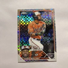 2023 Topps Chrome #68 Cedric Mullins X-Fractor   Baltimore Orioles