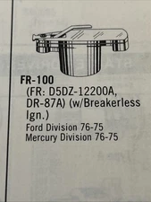 Guaranteed Parts FR-100 Distributor Rotor