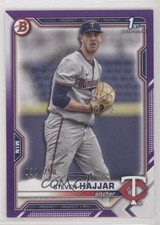 2021 Bowman Draft Purple 32/250 Steven Hajjar #BD-161 n1u