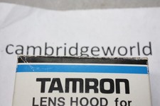 TAMRON LENS SHADE HOOD GENUINE ORIGINAL TAMRON BRAND NEW in TAMRON BOX