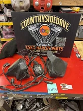 Harley Tour Pack Speaker Early 90’s Late 80’s Audio Parts Stereo Radio Pods Box