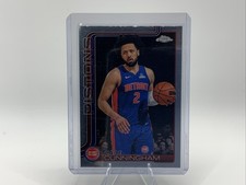 2025-26 Topps Chrome Cade Cunningham #88 Detroit Pistons Base Basketball