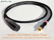 A06 (3m 10ft) --- RCA/Phono(male) to XLR(Female) Choseal 4N-OFC Audio Cable