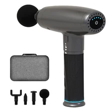 Massage Gun, Muscle Therapy Gun Handheld Deep Tissue with 5 Adjustable Speeds