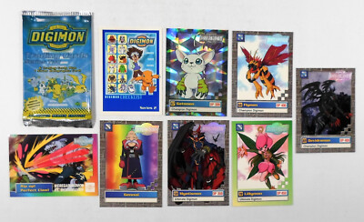 BANDAI 1999 DIGIMON TRADING CARD GAME ANIMATED SERIES EDITION SERIES 2  BOOSTER