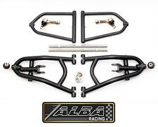 Banshee 350 Long Travel A Arms 2 1 Chromoly Adjustable Alba Racing 207-aa-b