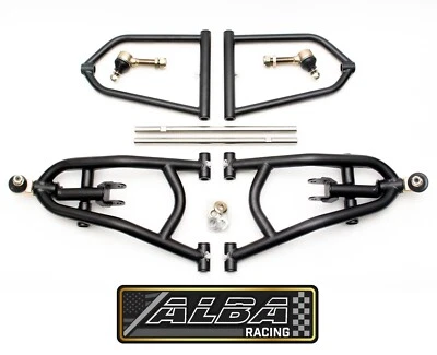 Banshee 350  Long Travel A Arms +2 +1  Chromoly Adjustable  Alba Racing 207-AA-B - Bild 1 von 4