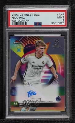 Topps Crystal NICO PAZ ニコラス パス 直筆サイン RC