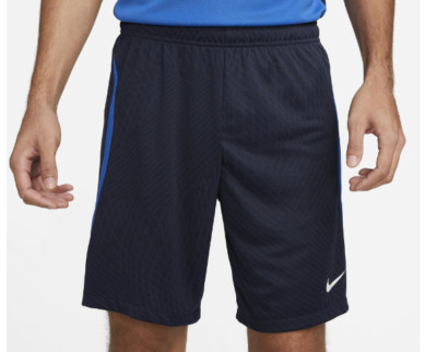 Nike Herren marineblau Dri-Fit Slim Fit Strike Shorts Large neu mit Etikett