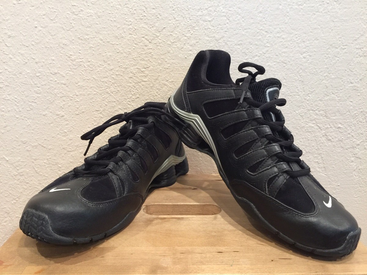 Pre Owned VGUC Nike Mens Shox Warrior Size 9.5 Black  display picture 2