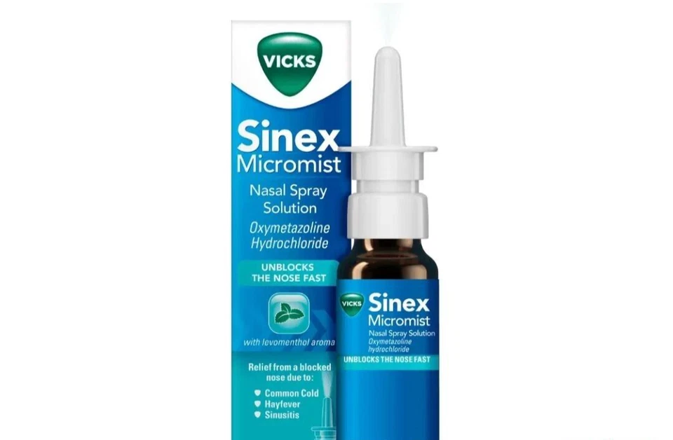 Vicks Sinex Micromist Aqueous Nasal Spray Solution 15ml -