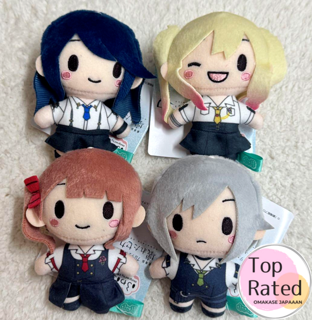 Project Sekai Fuwapuchi Mascot Plush Leo/need Movie Ver. Set of 4