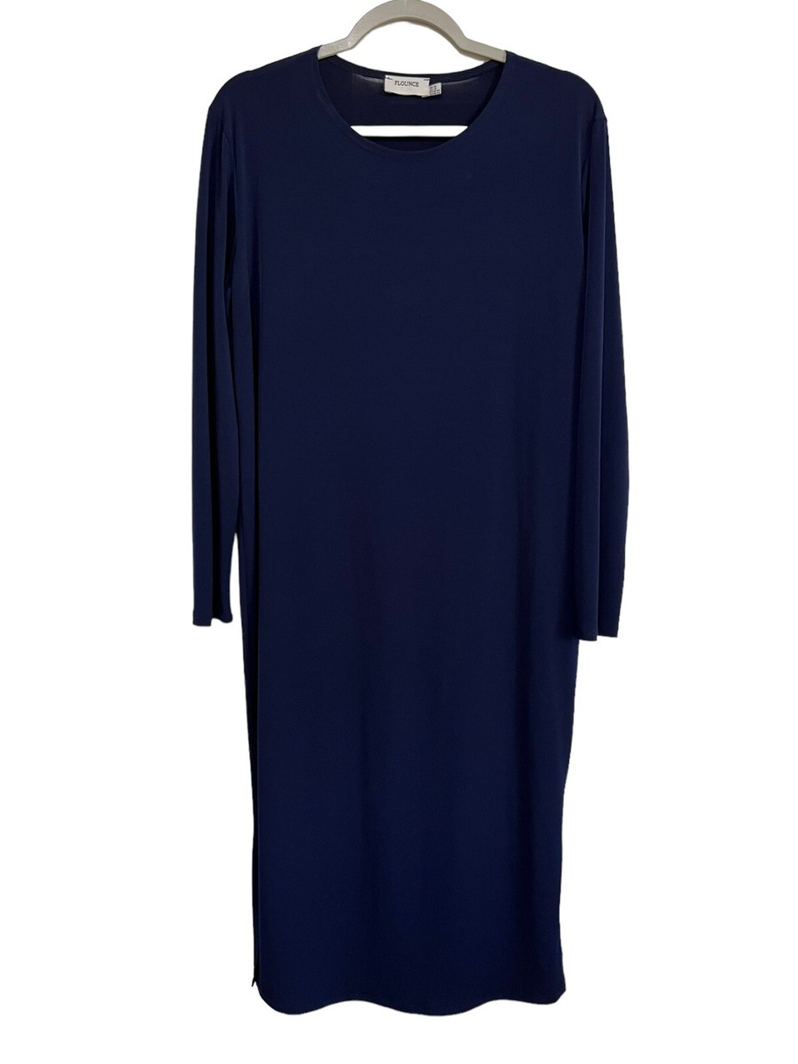 flounce club dress Chocolate Jersey Mini Dress with Flounce