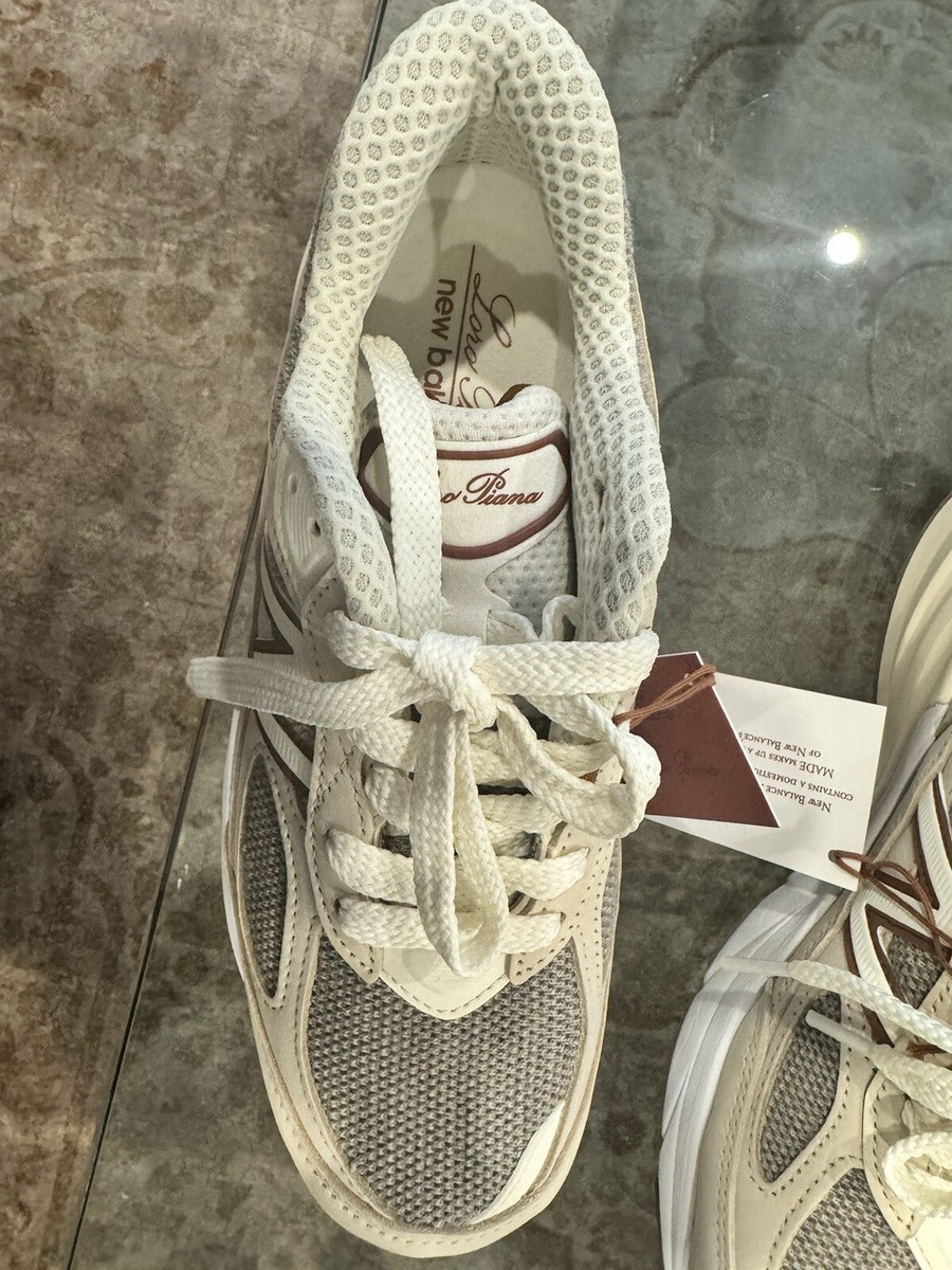 Loro Piana☆新品☆本日限定価格！ Loro Piana x New Balance 990v6 Unisex Cream Beige Shoe - E