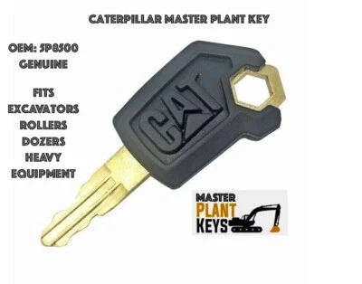 CAT Genuine Master Plant Key 5P8500 Fits Excavators Rollers Dozers Caterpillar