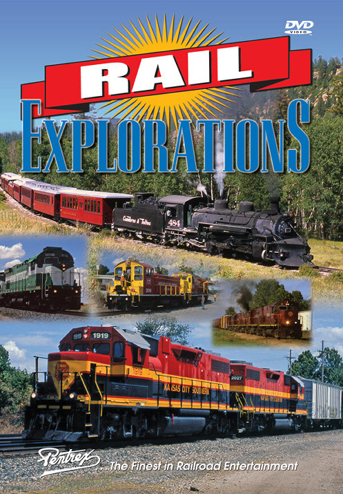 Rail Explorations DVD NEW Pentrex Cumbres & Toltec Abilene & Smiky Valley C420s