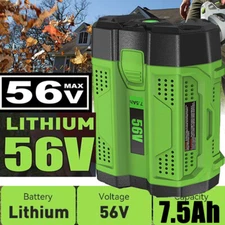 For EGO BA5600T Power+ 56V 7.5Ah POWER Lithium-Ion BA4200 BA2800T Battery 56Volt