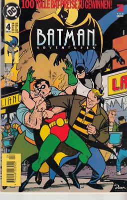BATMAN Adventures Nr. 4 (1) sehr guter Zustand DINO