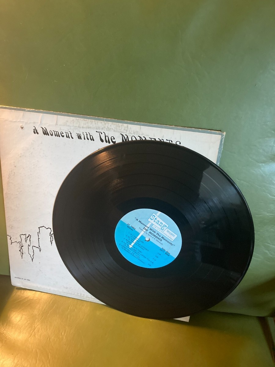 The Moments - A Moment With The Moments LP Vinyl 1970 STANG