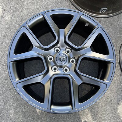 SINGLE 22 INCH WHEEL/RIM RAM 1500 2020-2023 GENUINE OEM MATTE
