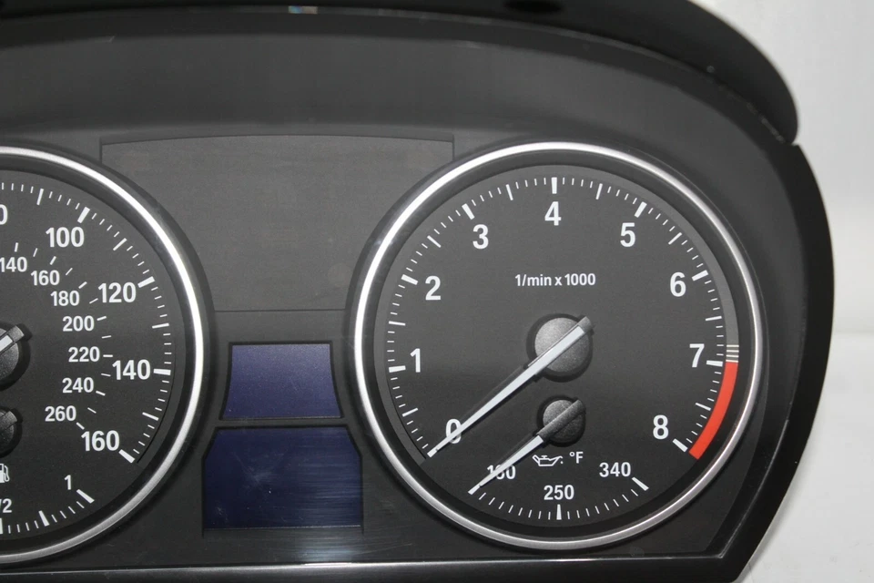 Cuadro de instrumentos velocímetro indicadores 07-2014 BMW 328i 335i X1 54.478 millas Foto 3 de 4