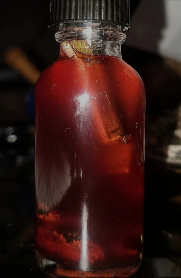 Four Times Fast Lucky Red Oil - For Quick Success in Sex, Love, Luck & Gambling