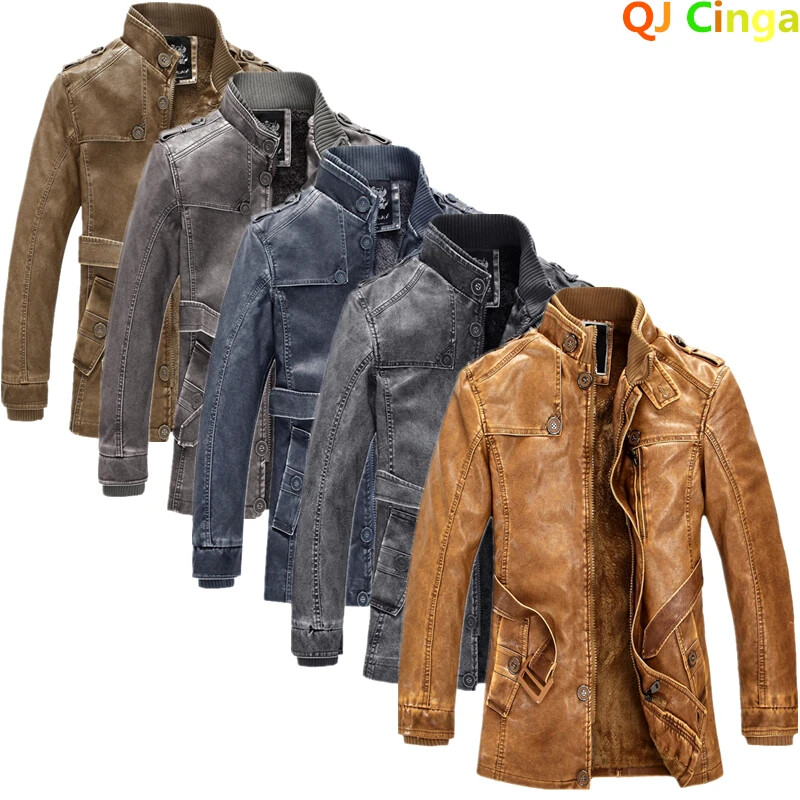 Men's Street Windbreaker Fleece Jacket - Sizes M-4XL - Stylish & Warm Coat  -image