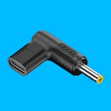 Premium USB 3.1 Type C Female to DC 5.5 x 2.5mm Male PD Emulator Trigger Adapter
