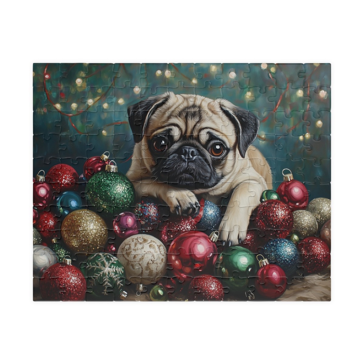 Pug Puzzle - 252 pcs Black Pug Puzzle - 252 pcs Black