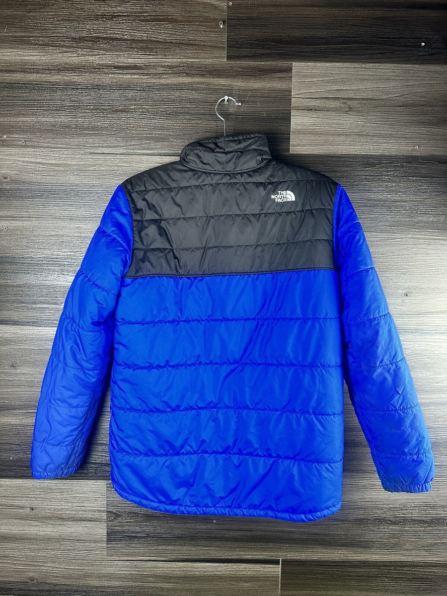 『 THE NORTH FACE 』 The North Face Outwear Jacket Kids Size XL Blue Reverse