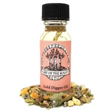 Gold Digger Oil Attract Generous Rich Wealthy Husband Hoodoo Voodoo Wicca Pagan