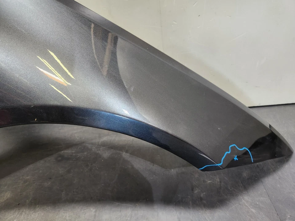 ✅ 15-20 OEM BMW F82 F83 M4 lado derecho pasajero guardabarros panel carcasa gris B39 * Foto 4 de 4