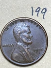1926-S LINCOLN WHEAT CENT,  rare date, "EXTREMELY FINE" condition  #199