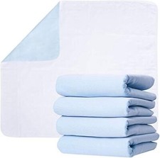 Washable Underpads - Large Bed Pads for use as Incontinence Bed Pads Reusable...