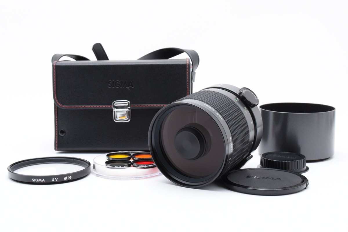 その他 SIGMA MIRROR-TELEPHOTO MULTI-COATED 1:8 SIGMA MIRROR-TELEPHOTO MULTI-COATED 1:8 F=600mm - W/ Case