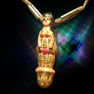 Magic Love Sexual attraction Nangkruan Shivalinga Paladkik Charm Thai Pendant 01
