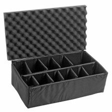 New Black Padded Dividers fits your Pelican   1510 case includes lid foam