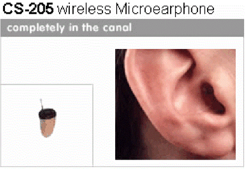 EDIMAEG A780SB espía auricular invisible micrófono auricular inalámbrico encubierto - Imagen 3 de 5