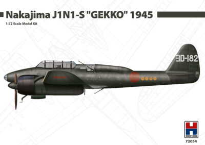 HOBBY 2000 72054 - 1:72 Nakajima J1N1-S Gekko 1945