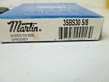 Martin Finished Bore Roller Chain Sprocket 35BS30 5/8" Bore
