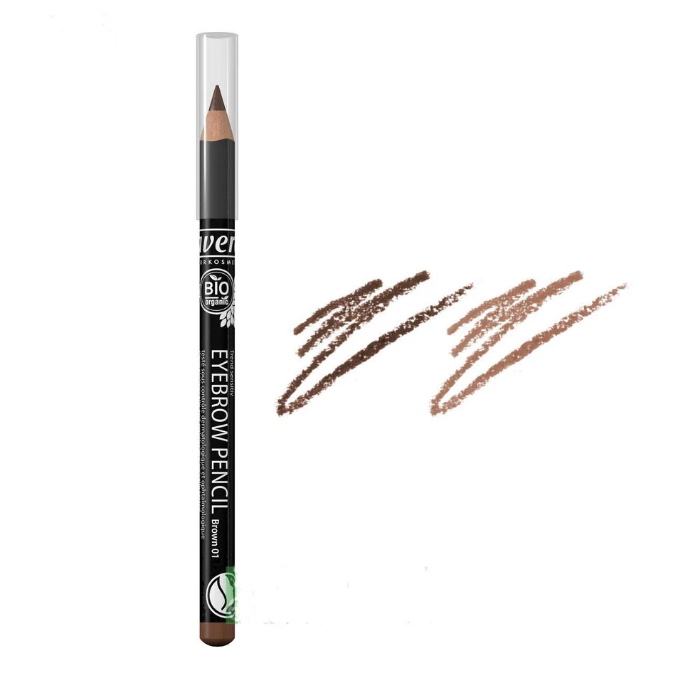 Lavera Eyebrow Pencil Brown Blonde Organic Vegan Cruelty Free Jojoba Oil Natural - Image 2 of 4