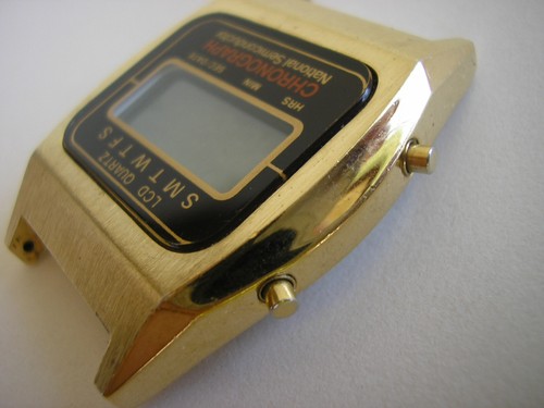 RELOJ CUARZO NATIONAL SEMICONDUCTOR LCD DIGITAL VINTAGE, PARA REPUESTOS O REPARACIÓN. - Imagen 10 de 18