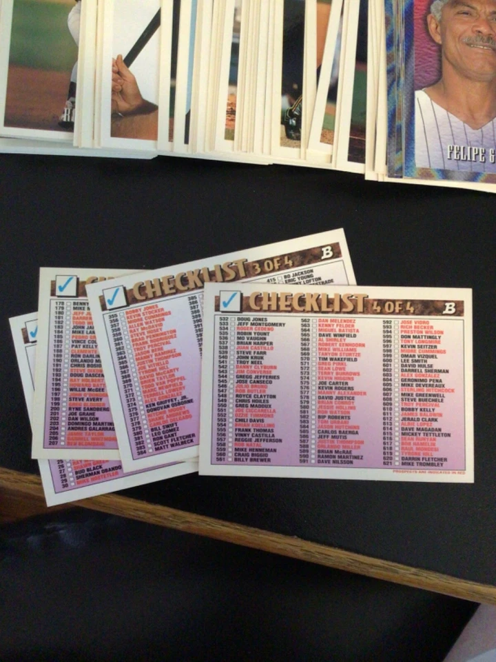 1993 Bowman Baseball Card Singles Complete Your Set 571-708 U Pick Free Shipping - Image 3 of 3
