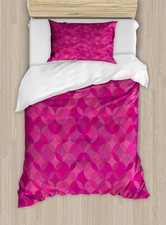 Image of Abstract Duvet Cover Set Star Patterns from Circles