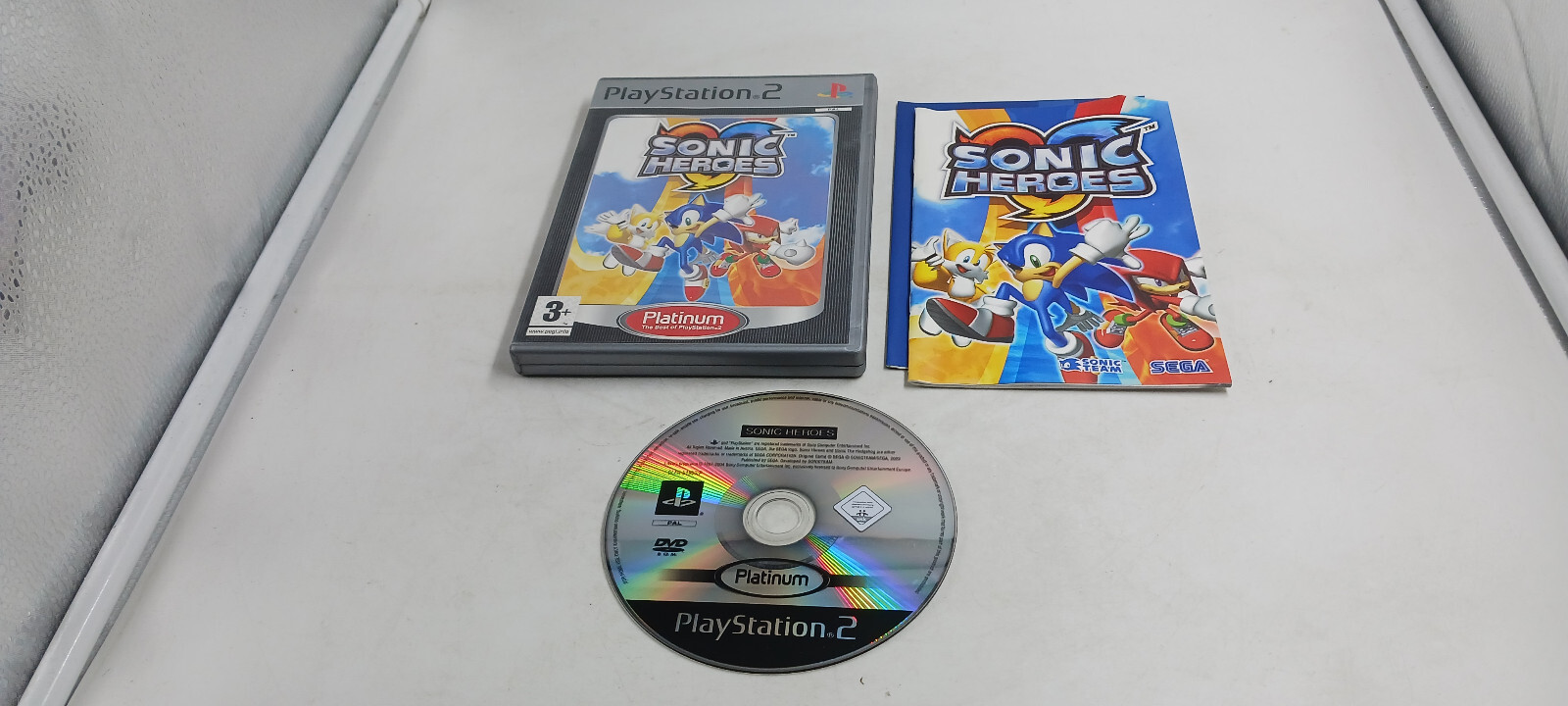 Jeu Sony Playstation 2 PS2 Sonic Heroes complet