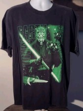 Vtg 90s Star Wars Darth Maul T Shirt Episode 1 Phantom Menace Movie Promo XL
