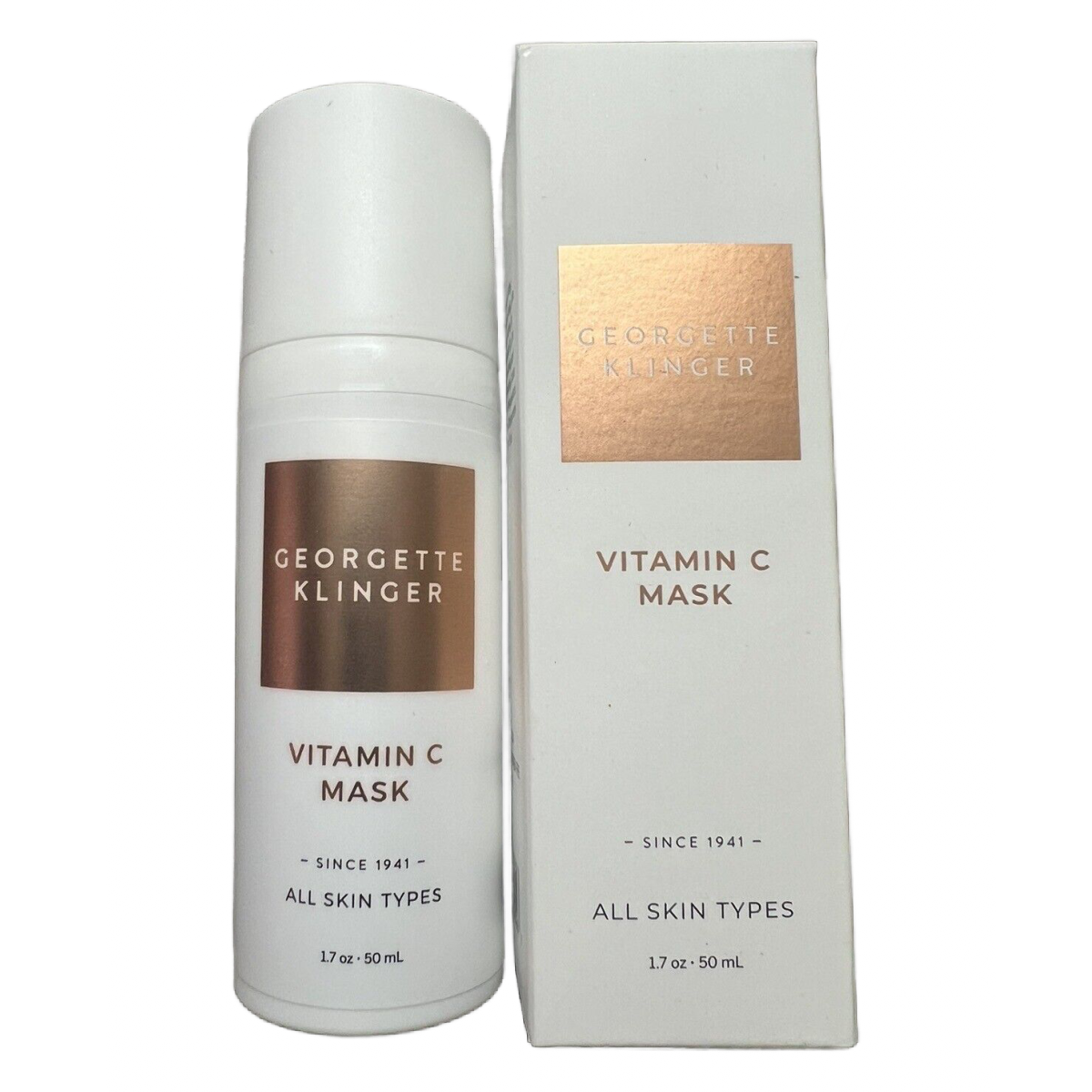 Klinger Vitamin C Face Mask 1.7 Oz 50mL Full Size Box Retail