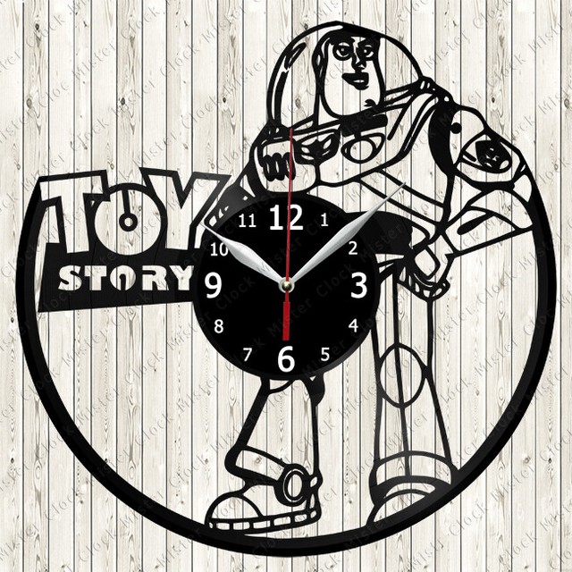 Toy Story Vinyl Record Wall Clock Decor Handmade 2616 | eBay