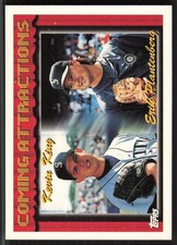 Kevin King / Erik Plantenberg CA, 1994 Topps, #774, Seattle Mariners, RC